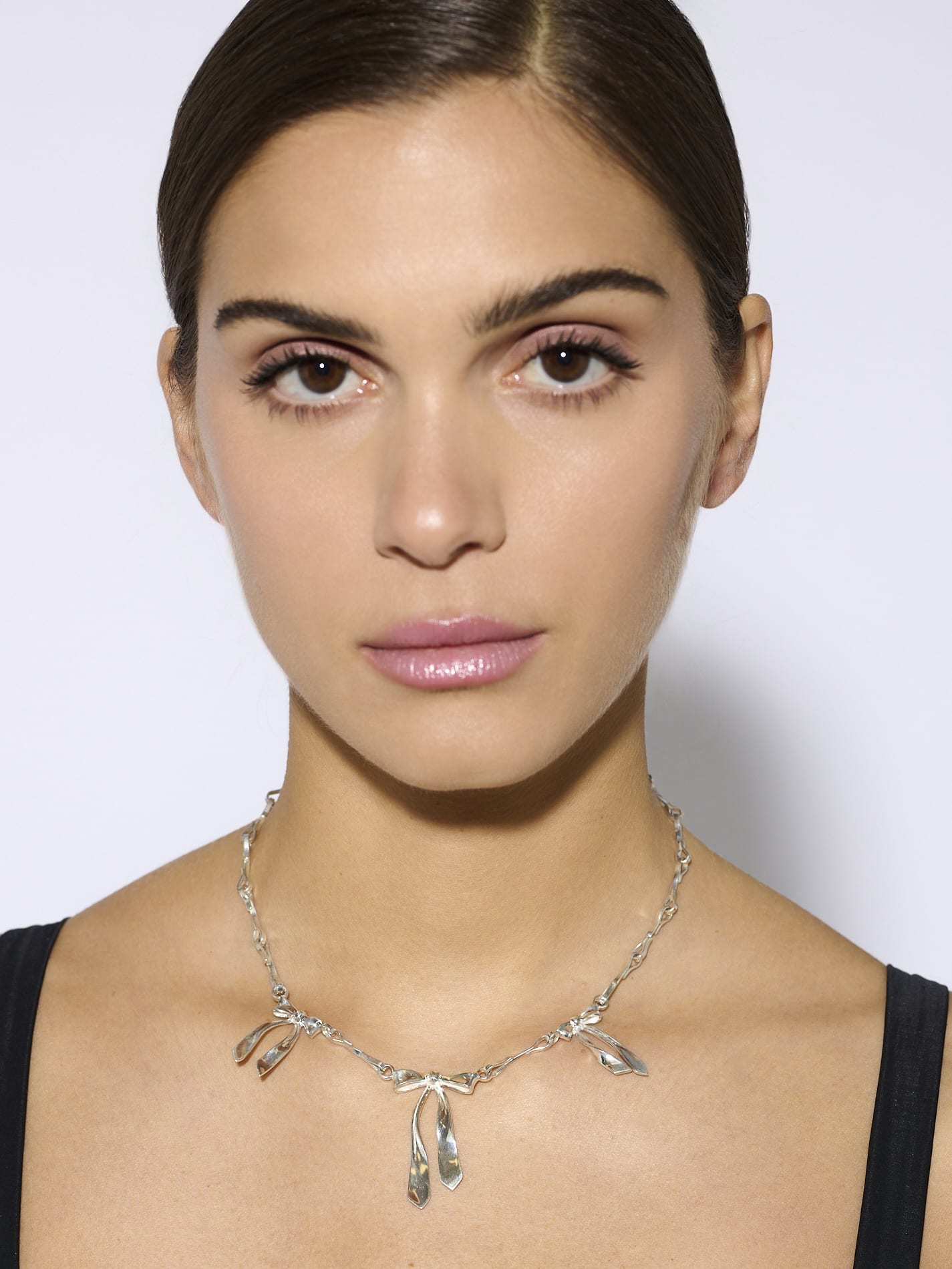 Fiocco Chain Necklace in Silver