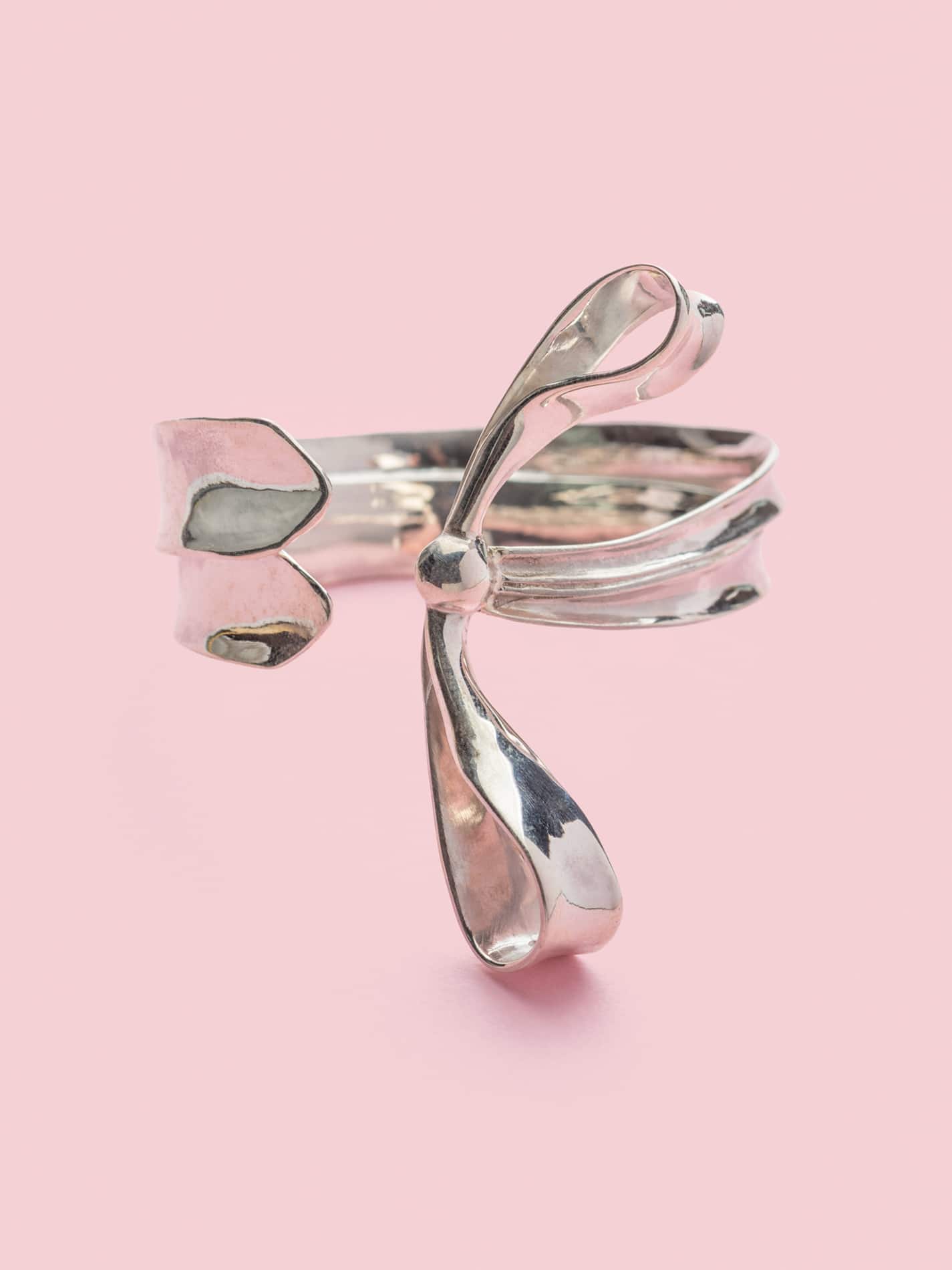 Fiocco Double Bracelet in Silver