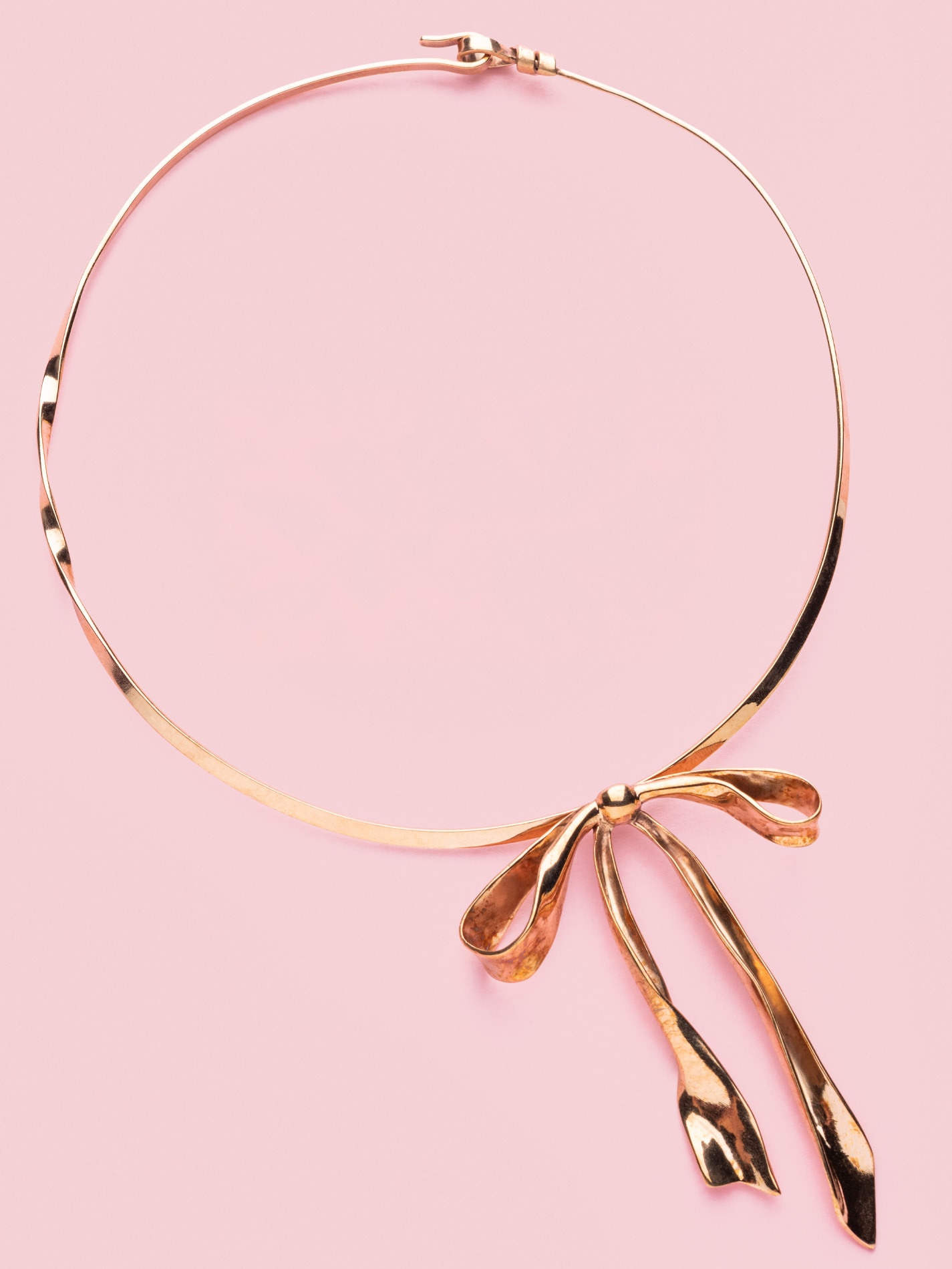 Fiocco Necklace in Bronze