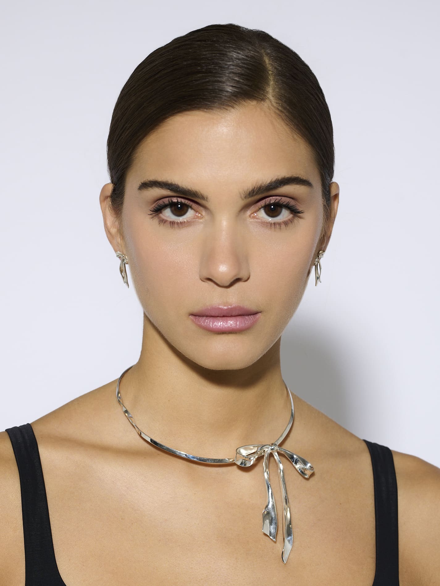 Fiocco Necklace in Silver