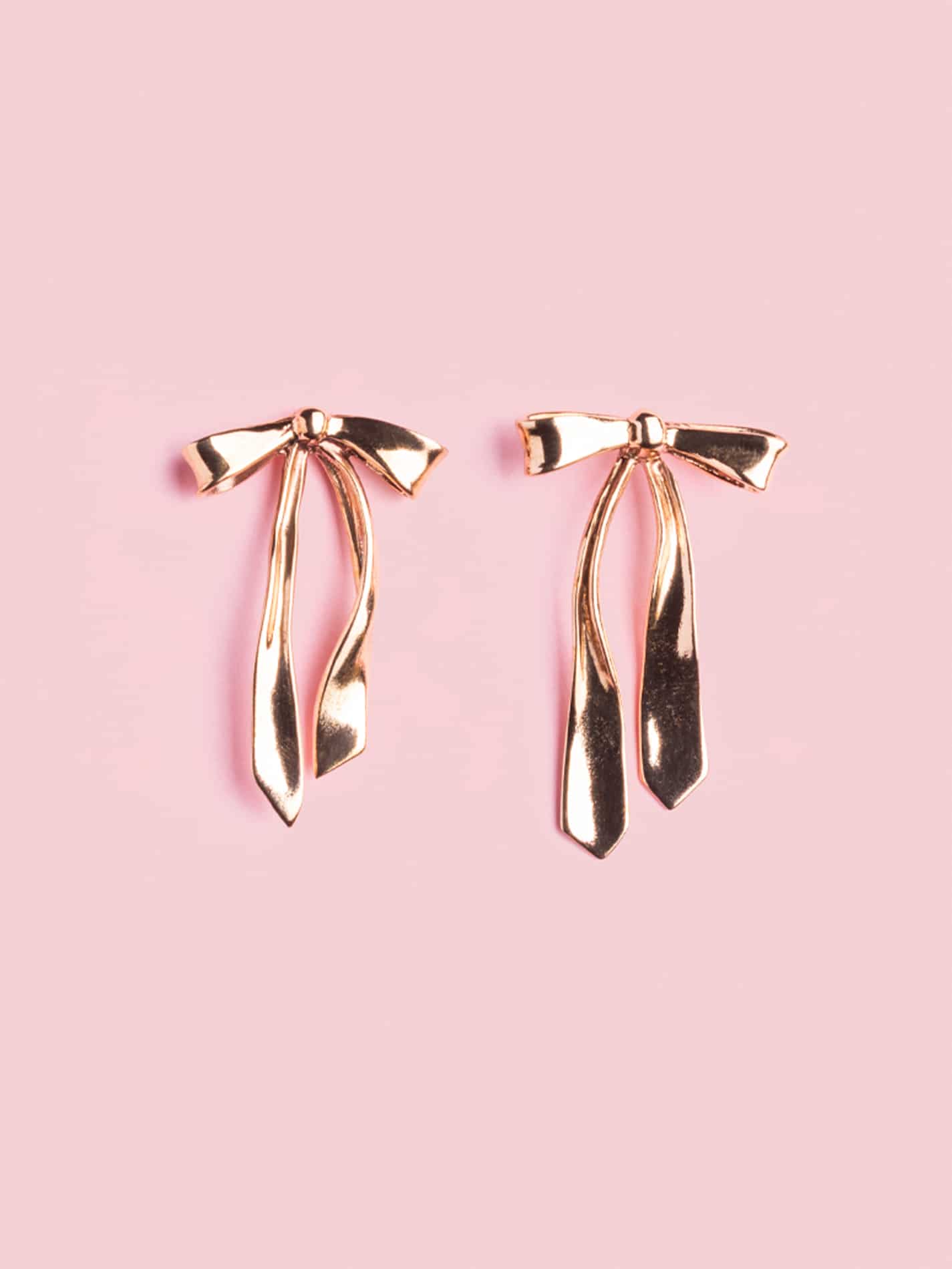 Fiocco Pin Earrings in Bronze M