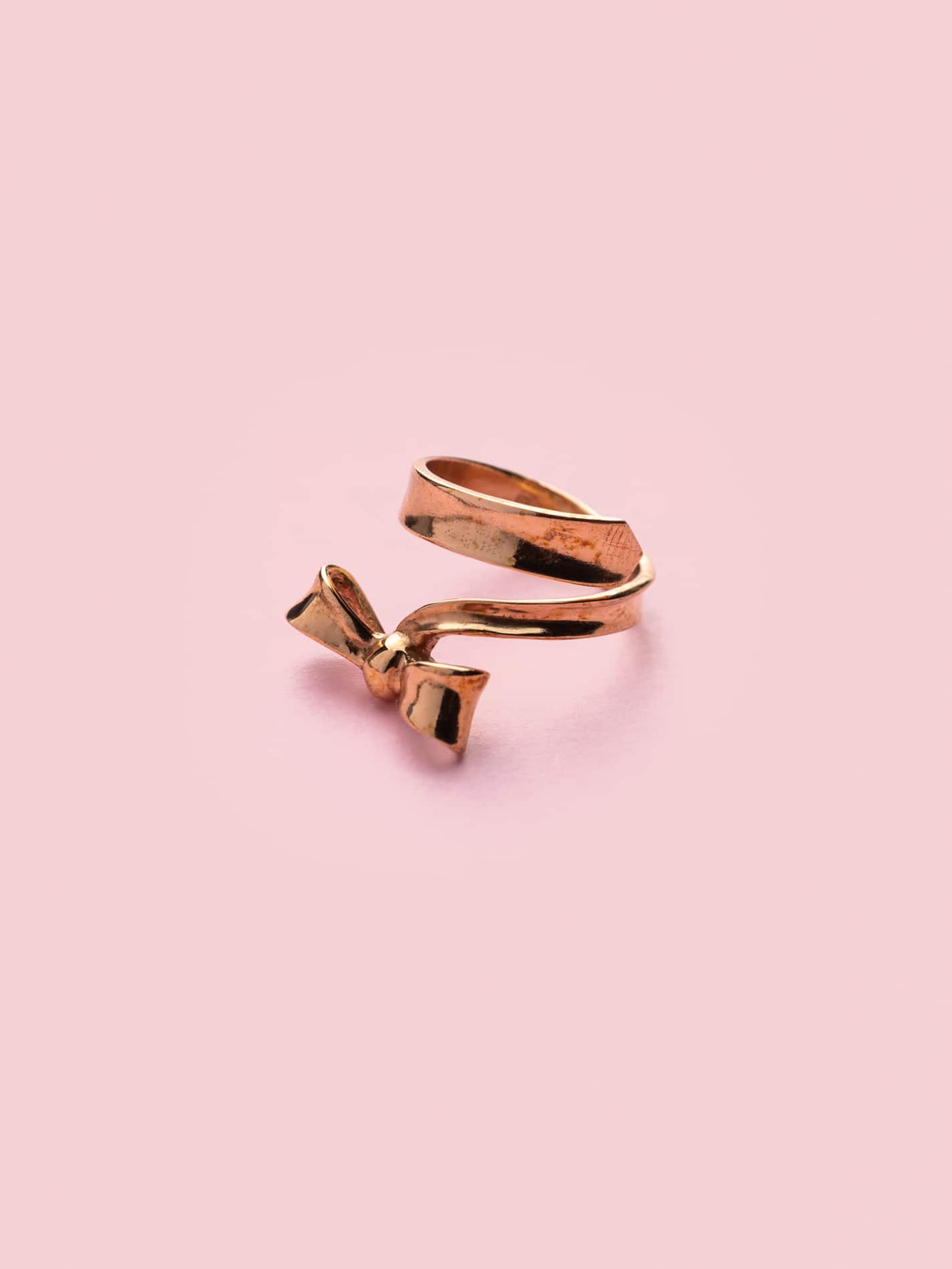 Fiocco Ring in Bronze S