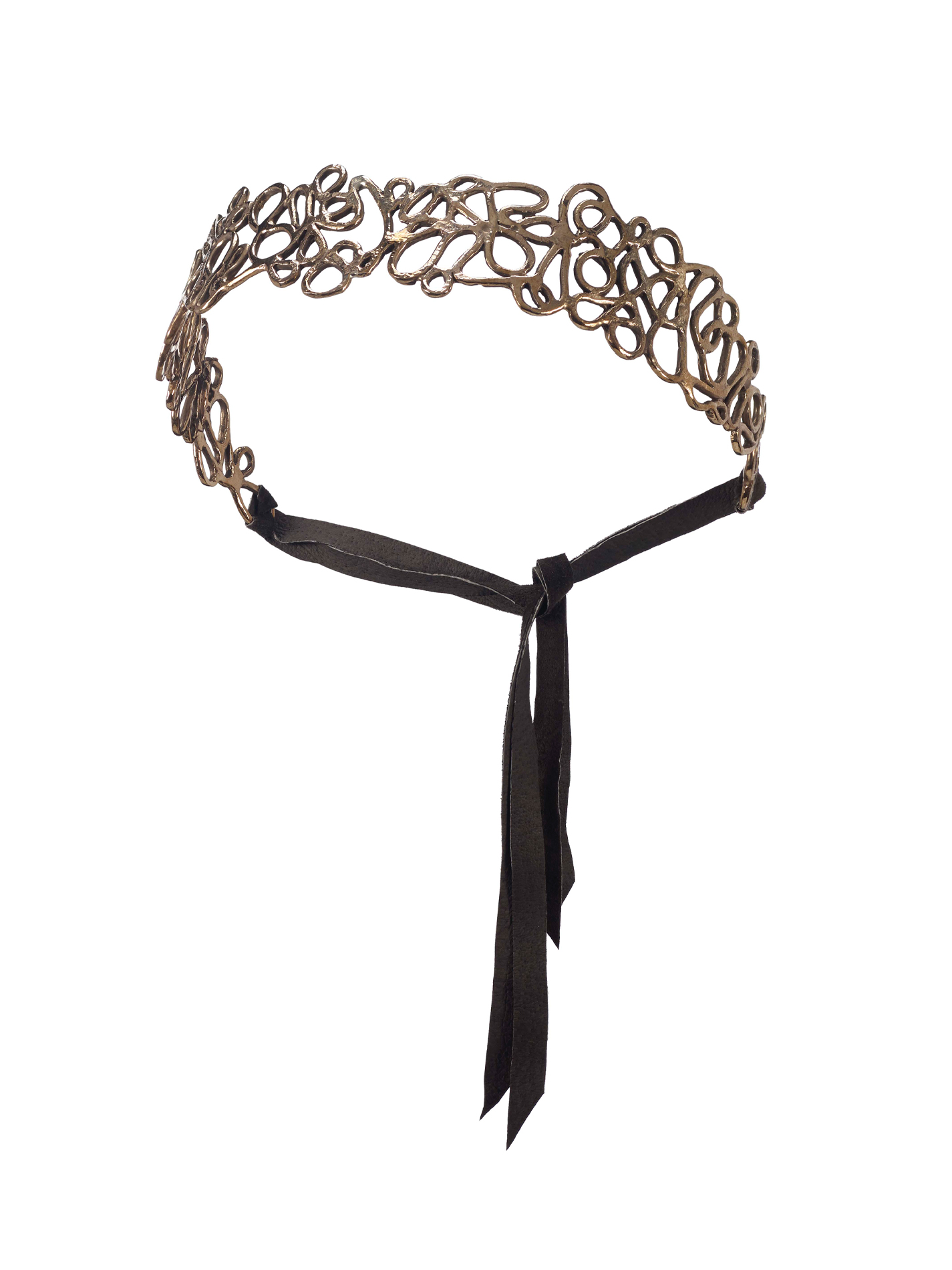 Bramble Headpiece Plated in Bronze