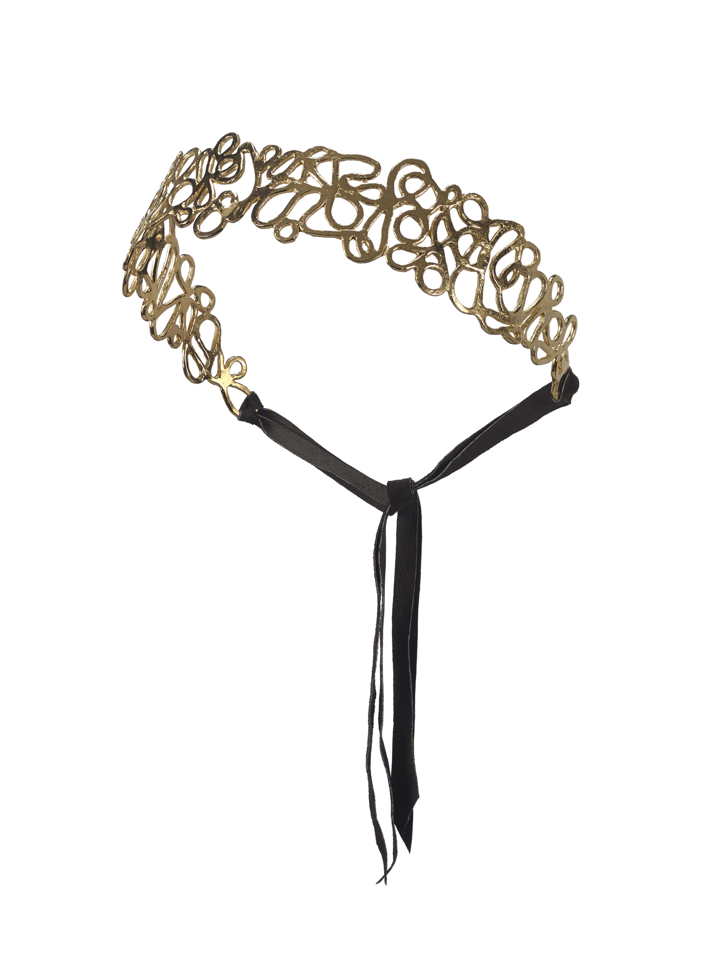 Bramble Headpiece Plated in Gold