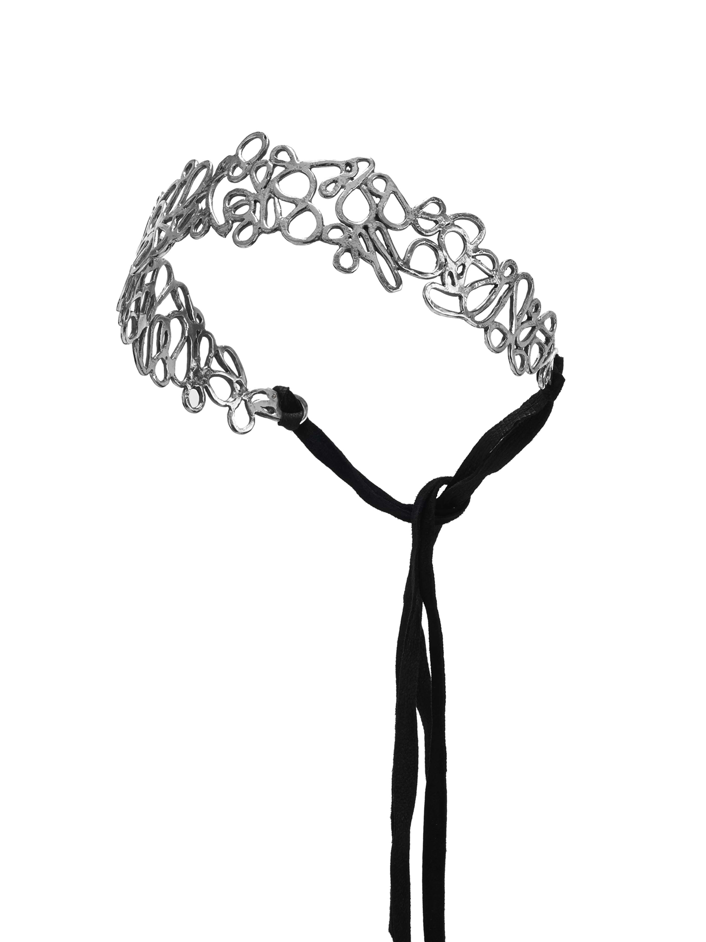 Bramble Headpiece Plated in Silver