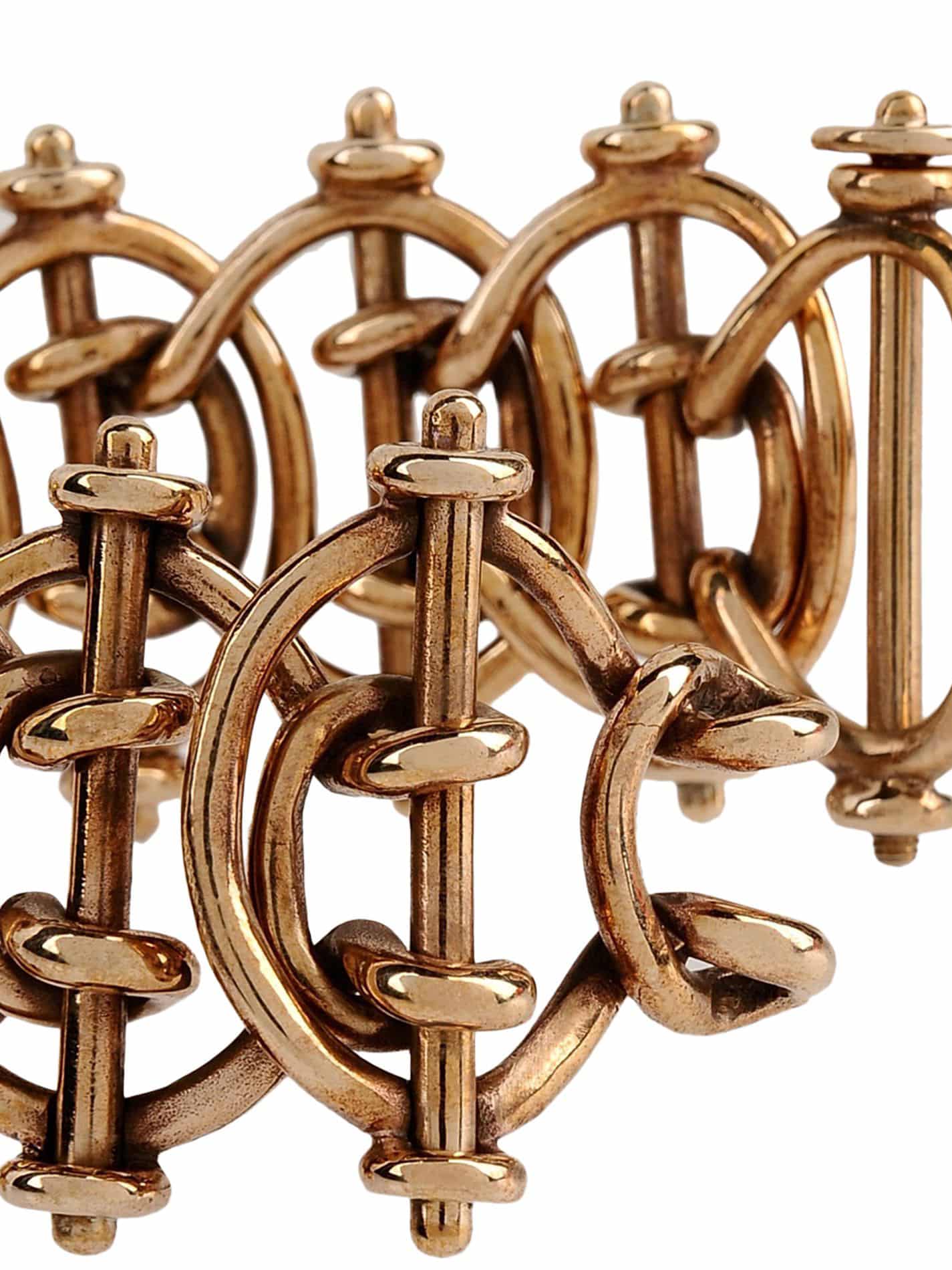 Leonardo da Vinci Bracelet in Bronze