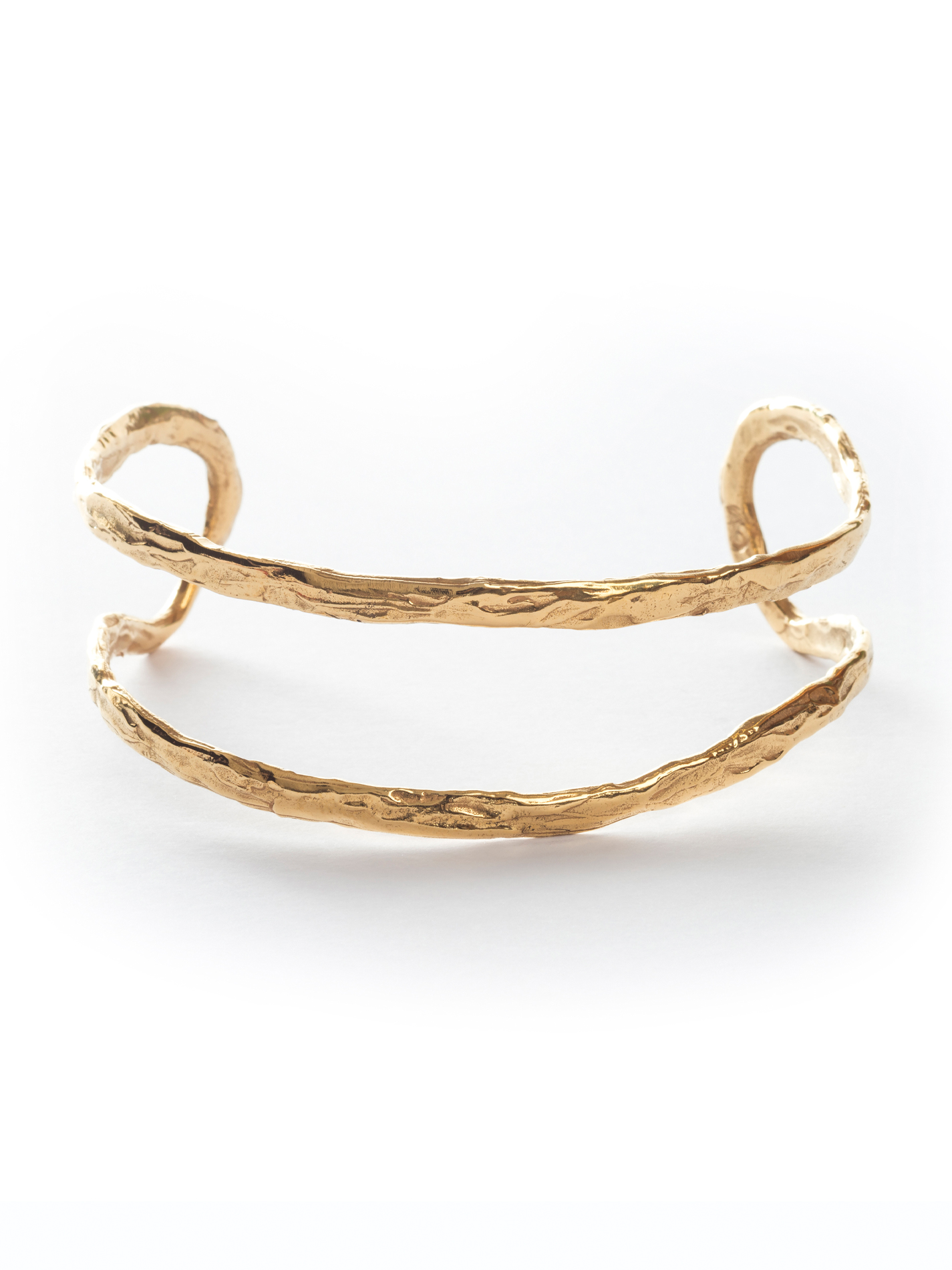 U Choker Plated in Gold