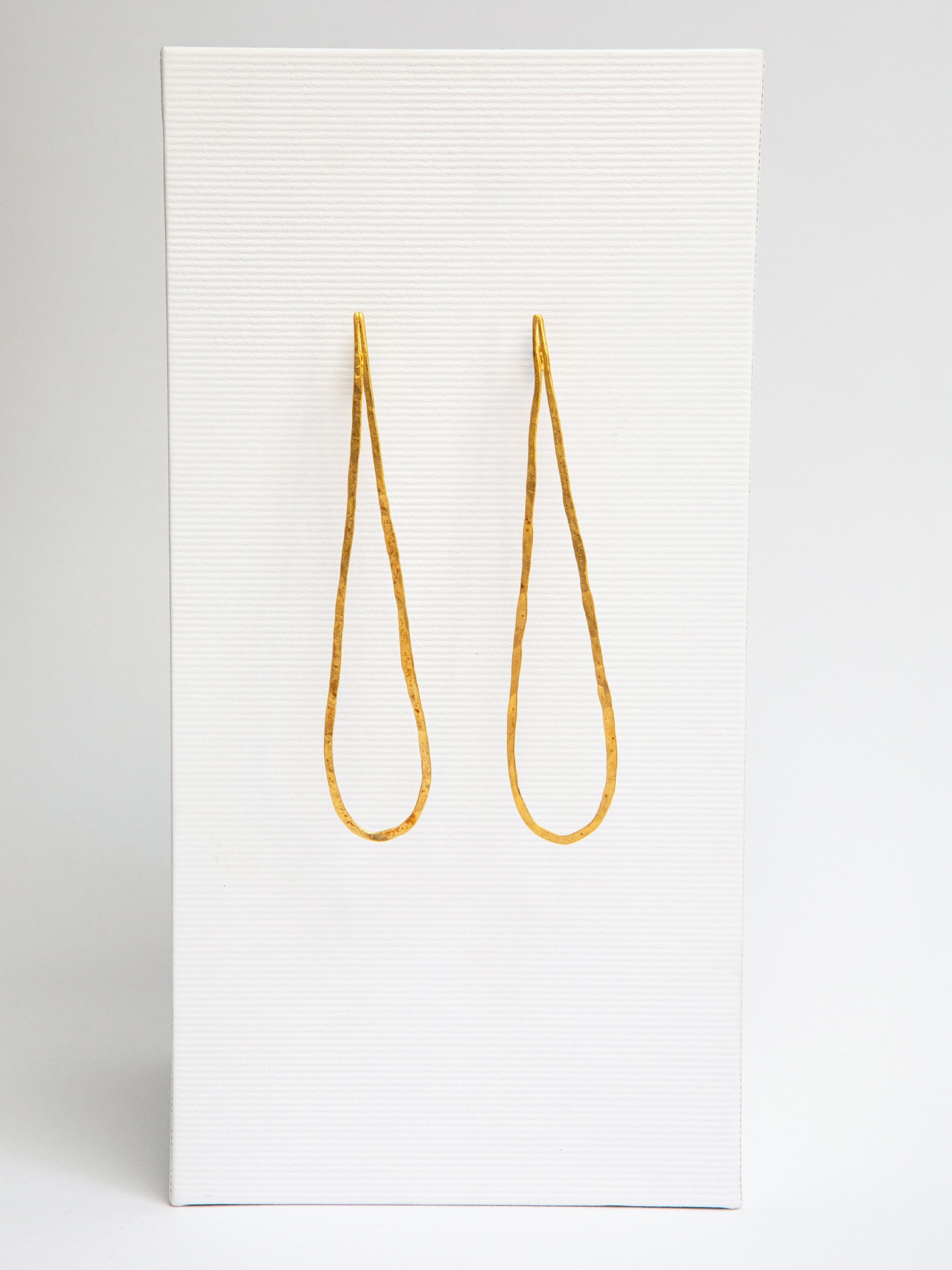 Drop Earrings 24 kt Gold